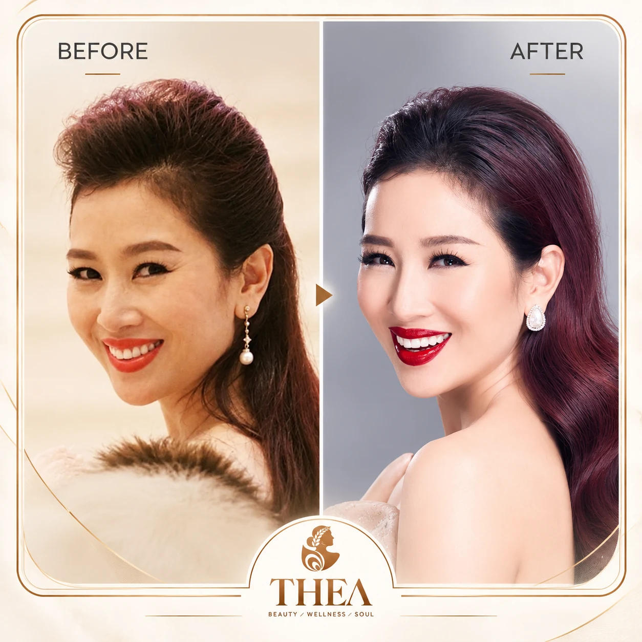 Trước và sau — Beauty Rejuvenation
