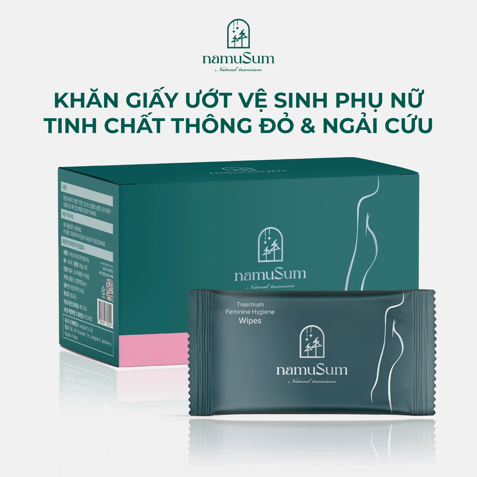 Khăn ướt vệ sinh phụ nữ NamuSum