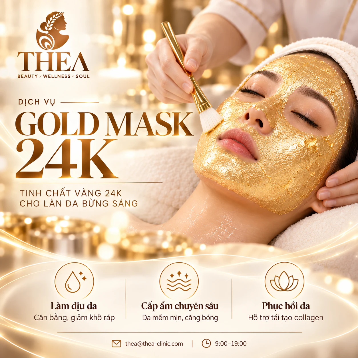 THEA GOLD MASK 24K